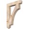 Ekena Millwork Westlake Arts & Crafts Smooth Bracket, Douglas Fir, 5 1/2"W x 34"D x 46"H BKT06X34X46WTL03SDF - alternate 1